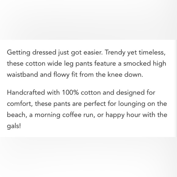 Lotus & Luna Wide Leg Pants in Moroccan Blue - Picture 12 of 12